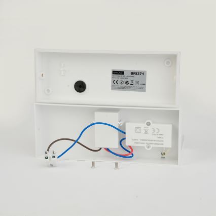 Brilagi - LED spoljašnje zidno svetlo sa senzorom TESSI LED/10W/230V belo IP54