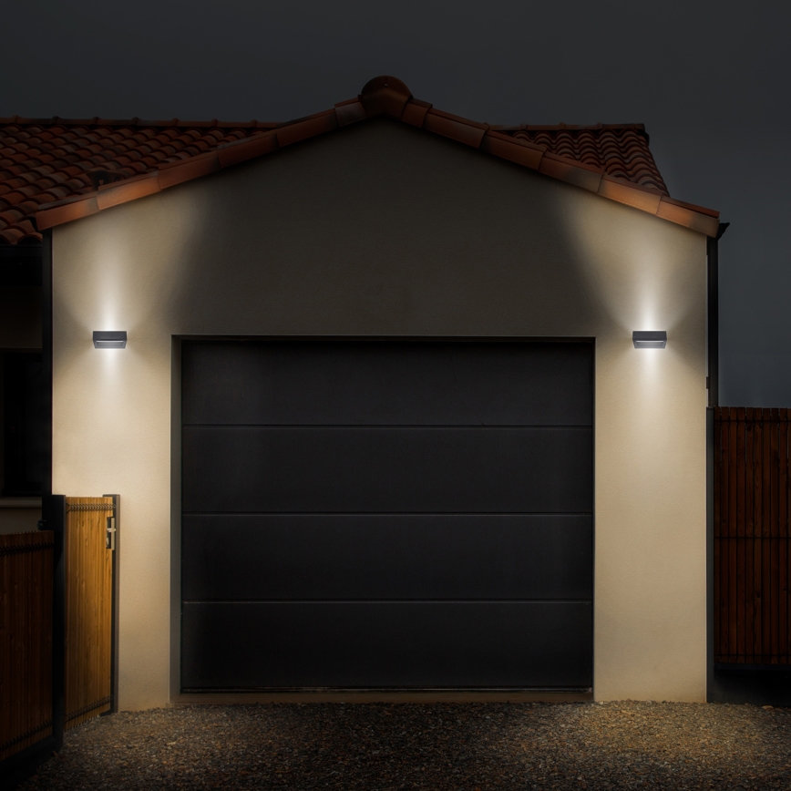 Brilagi - LED spoljašnje zidno svetlo RAGUSA LED/7W/230V 3000/4000/6000K antracit IP54