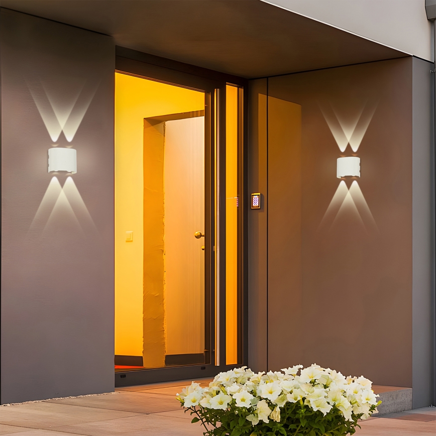 Brilagi - LED spoljašnje zidno svetlo FLAREBOX LED/4W/230V belo IP65