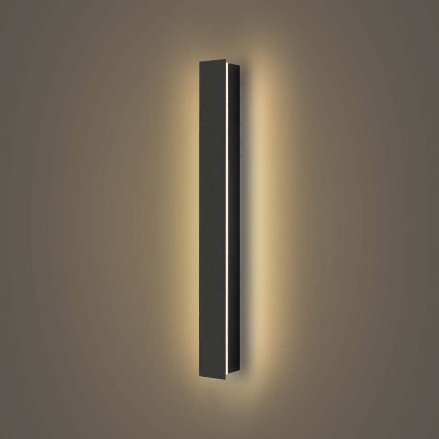 Brilagi - LED spoljašnje zidno svetlo LINEAR LED/12W/230V 3000K IP65 50 cm crna