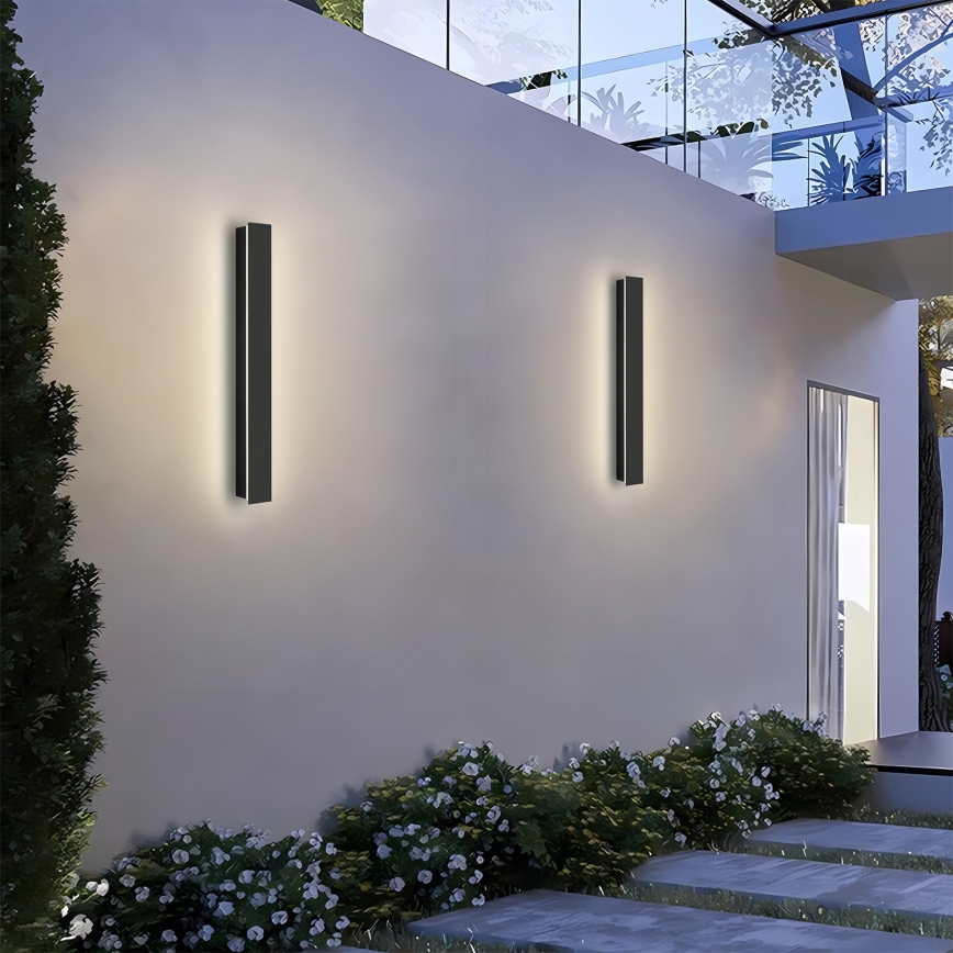 Brilagi - LED spoljašnje zidno svetlo LINEAR LED/12W/230V 3000K IP65 50 cm crna
