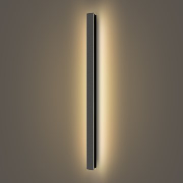 Brilagi - LED spoljašnje zidno svetlo LINEAR LED/22W/230V 3000K IP65 100 cm crna