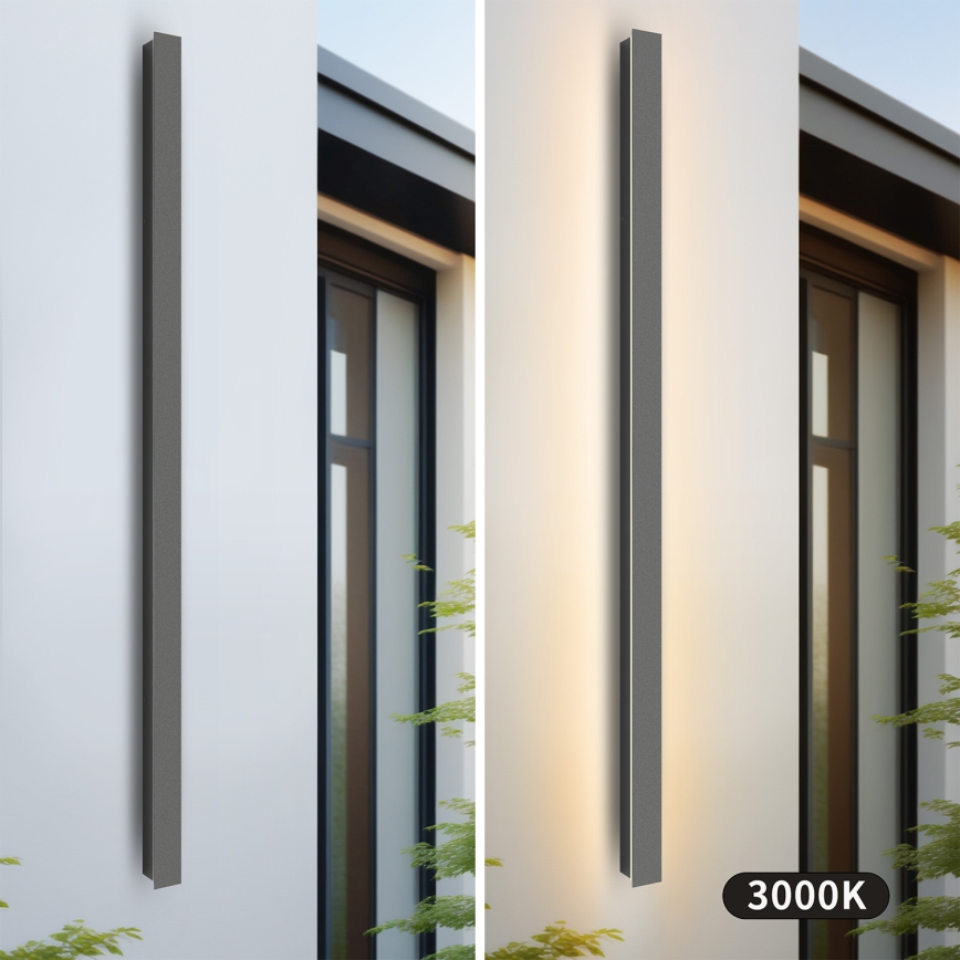 Brilagi - LED spoljno zidno svetlo LINEAR LED/32W/230V 3000K IP65 140 cm antracit
