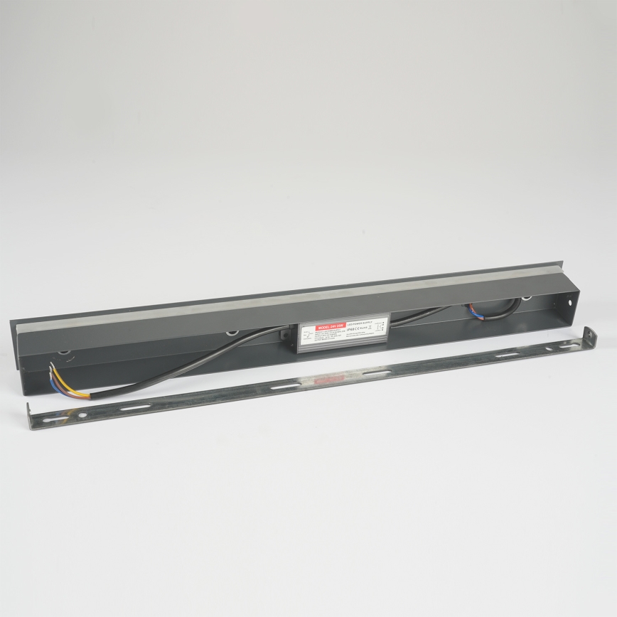 Brilagi - LED spoljno zidno svetlo LINEAR LED/8W/230V 3000K IP65 30 cm antracit