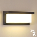 Brilagi - LED spoljašnje zidno svetlo sa senzorom BRICKY LED/12W/230V, antracit, IP54