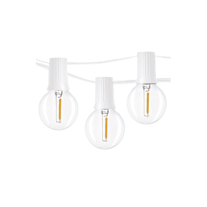 Brilagi - LED Spoljašnji dekorativni lanac GERLANDA 25xE12 20m bela IP44 topla bela