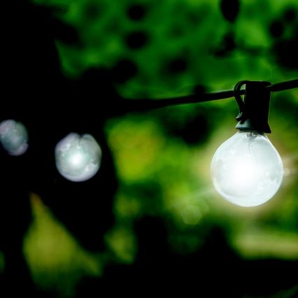 Brilagi - LED Spoljašnji dekorativni lanac GERLANDA 25xE12 20m IP44 hladna bela