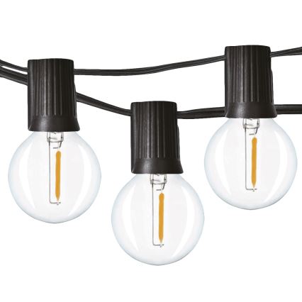 Brilagi - LED Spoljašnji dekorativni lanac GERLANDA 25xE12 20m IP44 hladna bela