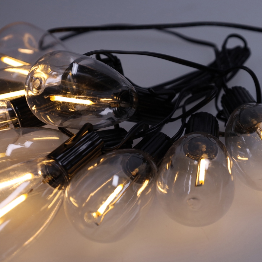 Brilagi - LED spoljašnji dekorativni niz 10xLED/3xAA 3,2m IP44 topla bela