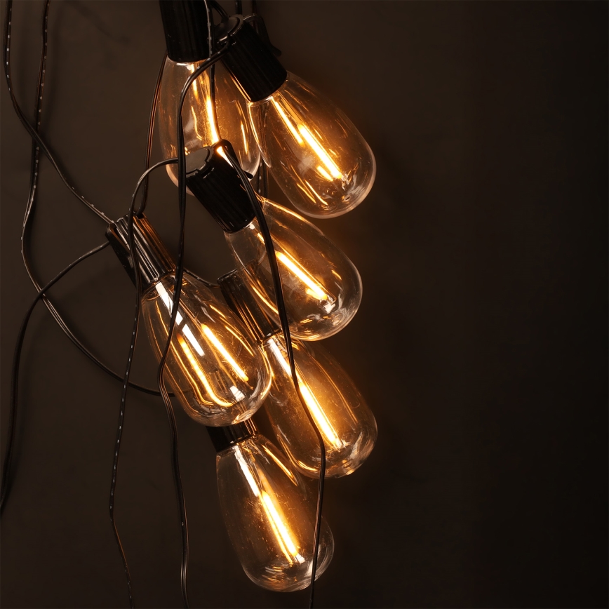 Brilagi - LED spoljašnji dekorativni niz 10xLED/3xAA 3,2m IP44 topla bela