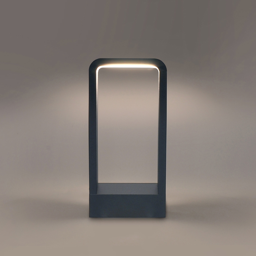 Brilagi - LED Spoljna lampa BARI LED/7W/230V 3000/4000/6000K antracit IP54 30 cm