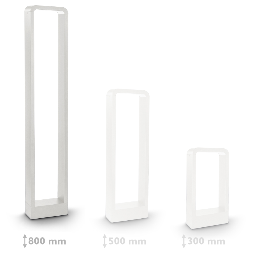 Brilagi - LED Spoljna lampa BARI LED/7W/230V 3000/4000/6000K bela IP54 80 cm