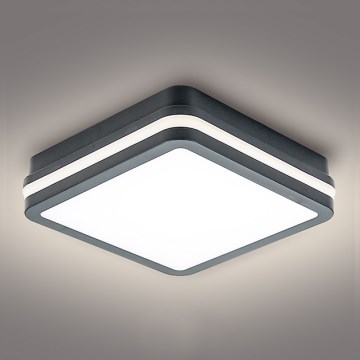 Brilagi - LED Spoljna lampa BENE LED/18W/230V 22x22 cm Antracit IP54