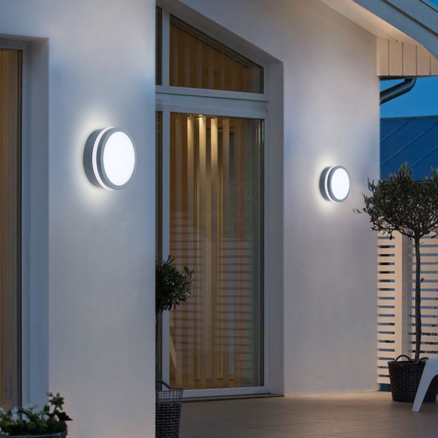 Brilagi - LED Spoljna lampa BENE LED/18W/230V pr. 22 cm Antracit IP54