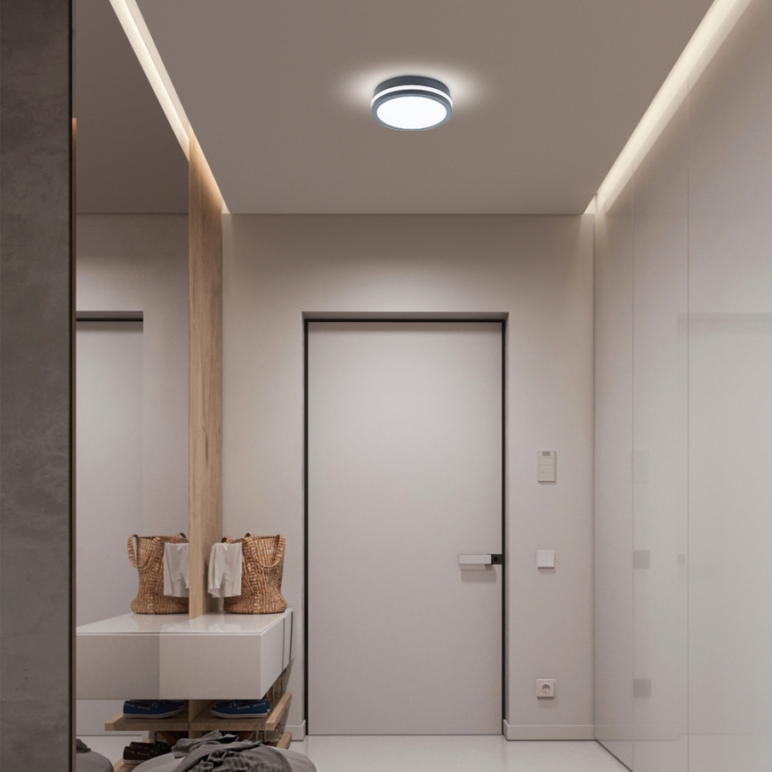 Brilagi - LED Spoljna lampa BENE LED/18W/230V pr. 22 cm Antracit IP54