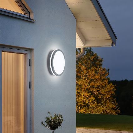 Brilagi - LED Spoljna lampa BENE LED/24W/230V pr. 26 cm Antracit IP54