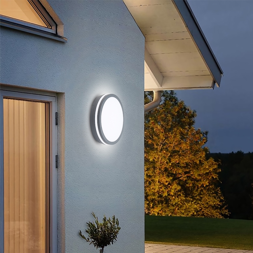Brilagi - LED Spoljna lampa BENE LED/24W/230V pr. 26 cm Antracit IP54