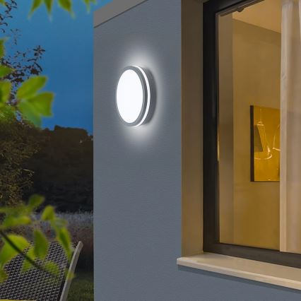 Brilagi - LED Spoljna lampa BENE LED/24W/230V pr. 26 cm Antracit IP54