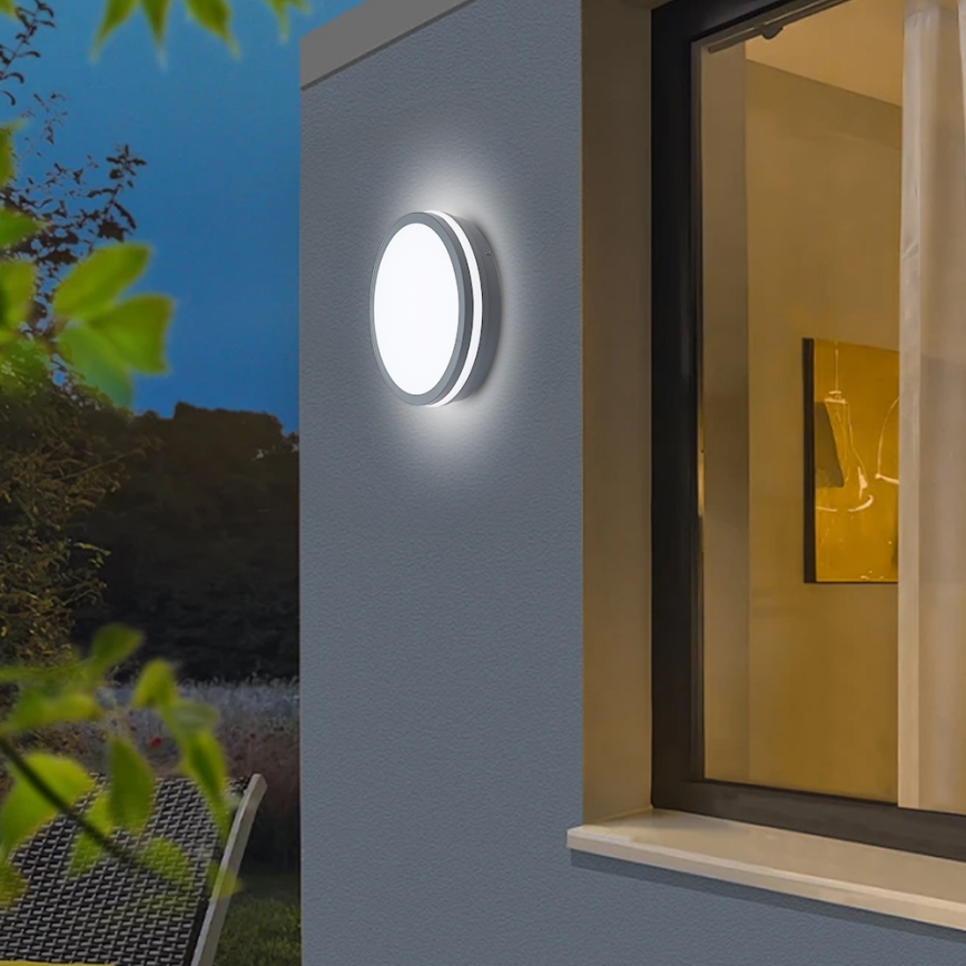 Brilagi - LED Spoljna lampa BENE LED/24W/230V pr. 26 cm Antracit IP54