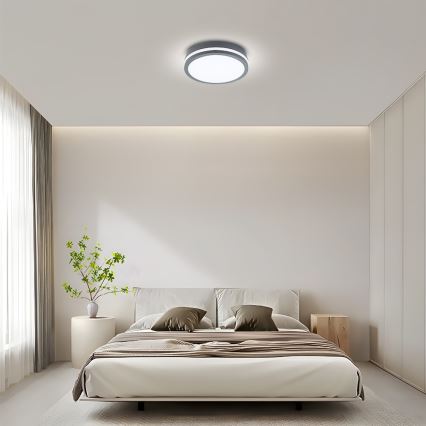 Brilagi - LED Spoljna lampa BENE LED/24W/230V pr. 26 cm Antracit IP54