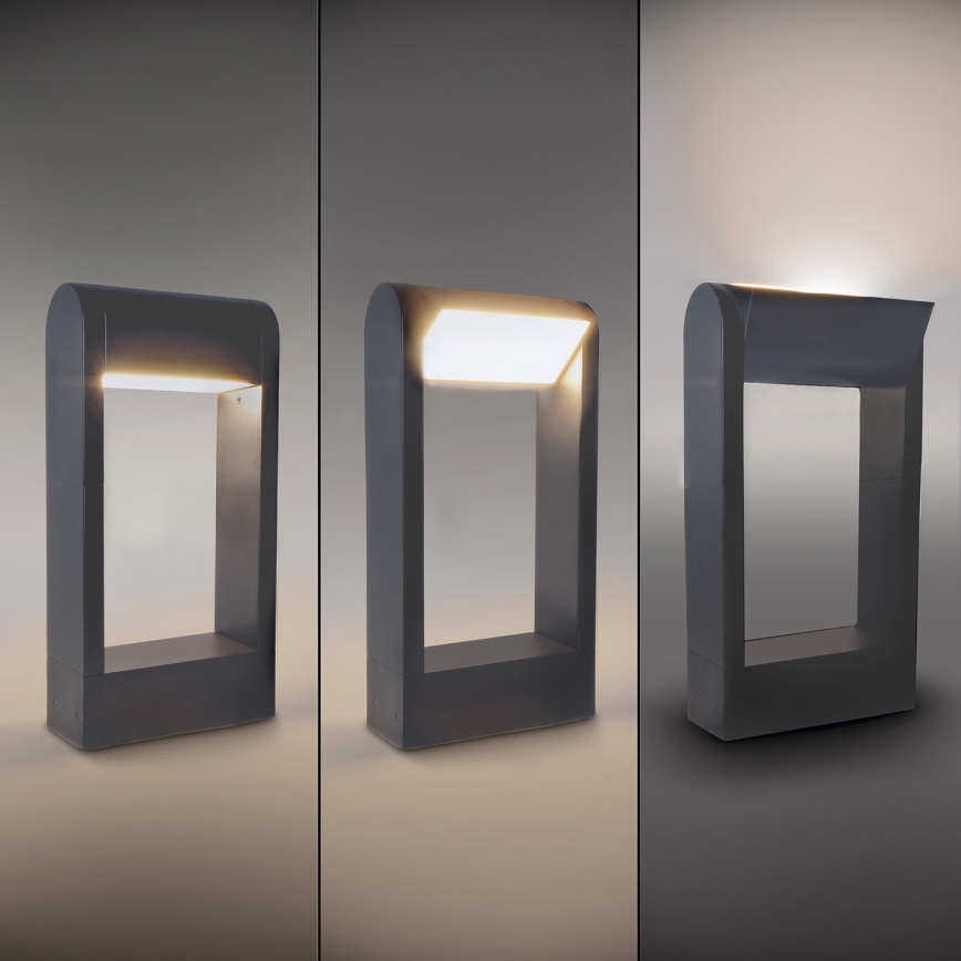 Brilagi - LED Spoljna lampa CROTONE LED/7W/230V Antracit IP54 30 cm