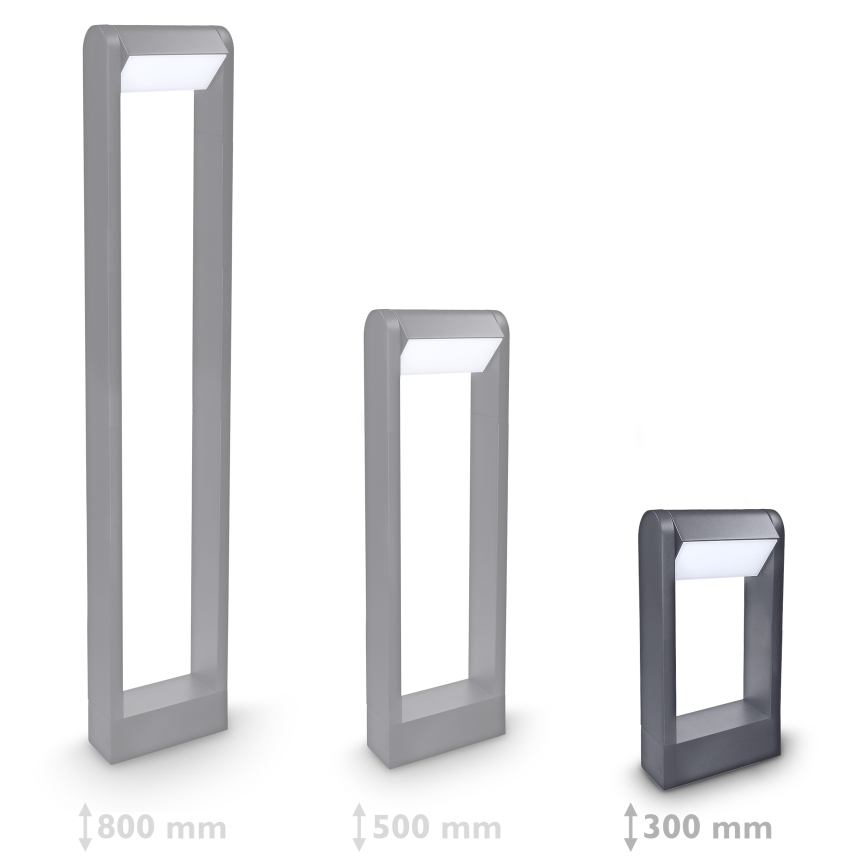 Brilagi - LED Spoljna lampa CROTONE LED/7W/230V Antracit IP54 30 cm