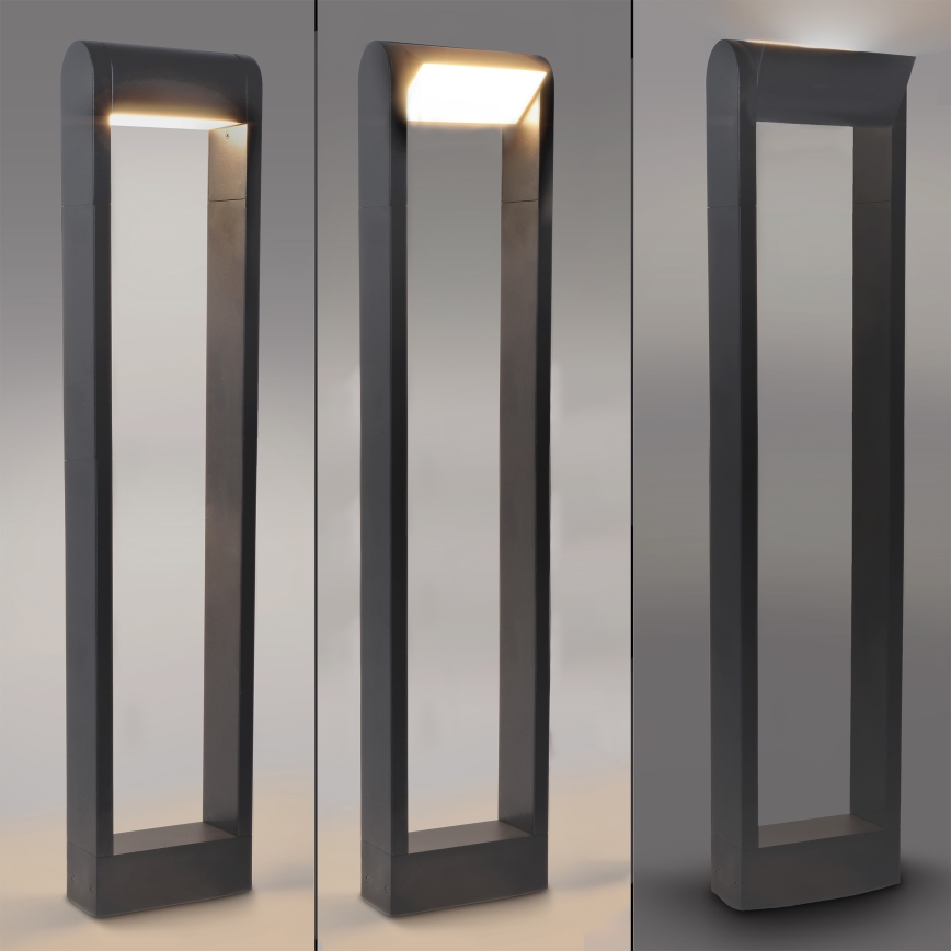 Brilagi - LED Spoljna lampa CROTONE LED/7W/230V Antracit IP54 80 cm