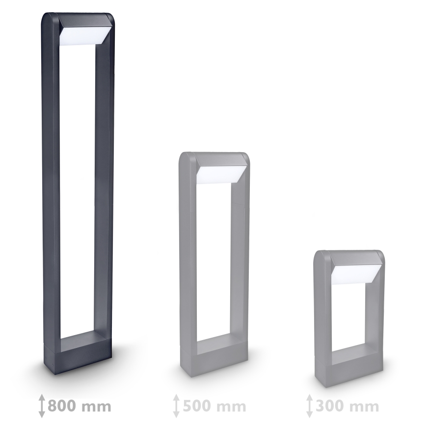 Brilagi - LED Spoljna lampa CROTONE LED/7W/230V Antracit IP54 80 cm
