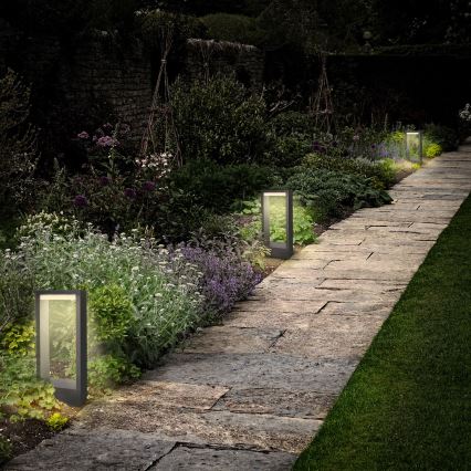 Brilagi - LED Spoljna lampa RAGUSA LED/7W/230V 3000/4000/6000K antracit IP54 30 cm