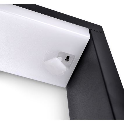 Brilagi - LED spoljna lampa RAGUSA LED/7W/230V 3000/4000/6000K crna IP54 30 cm
