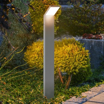 Brilagi - LED spoljna lampa RIANO LED/8W/230V srebrna IP65