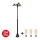 Brilagi -  LED Spoljna lampa VEERLE 3xE27/60W/230V IP44