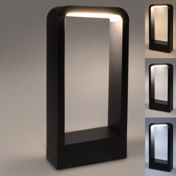 Brilagi - LED spoljna svetiljka BARI LED/7W/230V 3000/4000/6000K crna IP54 30 cm