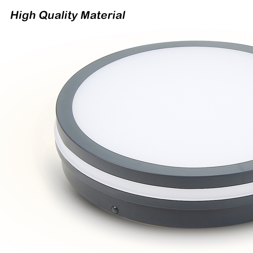 Brilagi - LED spoljašnje svetlo BENE LED/18W/230V prečnik 22 cm antracit IP54