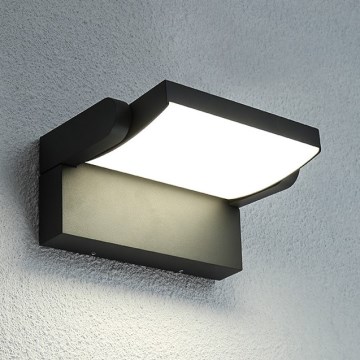Brilagi - LED Spoljna zidna lampa ANKLE LED/18W/230V 4000K IP65 Antracit