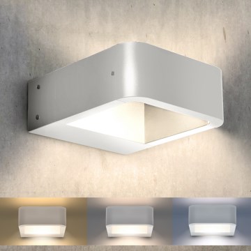 Brilagi - LED Spoljna zidna lampa BARI LED/7W/230V 3000/4000/6000K bela IP54