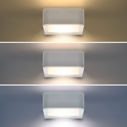 Brilagi - LED Spoljna zidna lampa BARI LED/7W/230V 3000/4000/6000K bela IP54