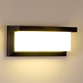 Brilagi - LED Spoljna zidna lampa BRICKY LED/12W/230V crno IP54