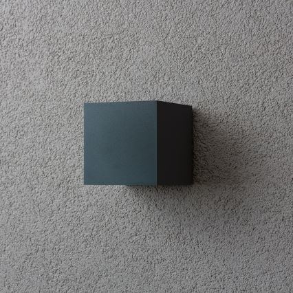 Brilagi - LED Spoljna zidna lampa CUBE LED/6W/230V Antracit IP54