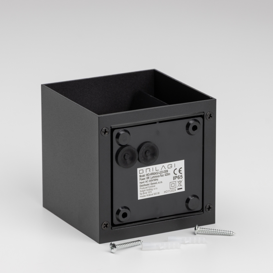 Brilagi - LED Spoljna zidna lampa CUBE LED/6W/230V IP54