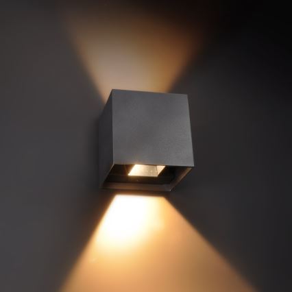 Brilagi - LED Spoljna zidna lampa CUBE LED/6W/230V IP54