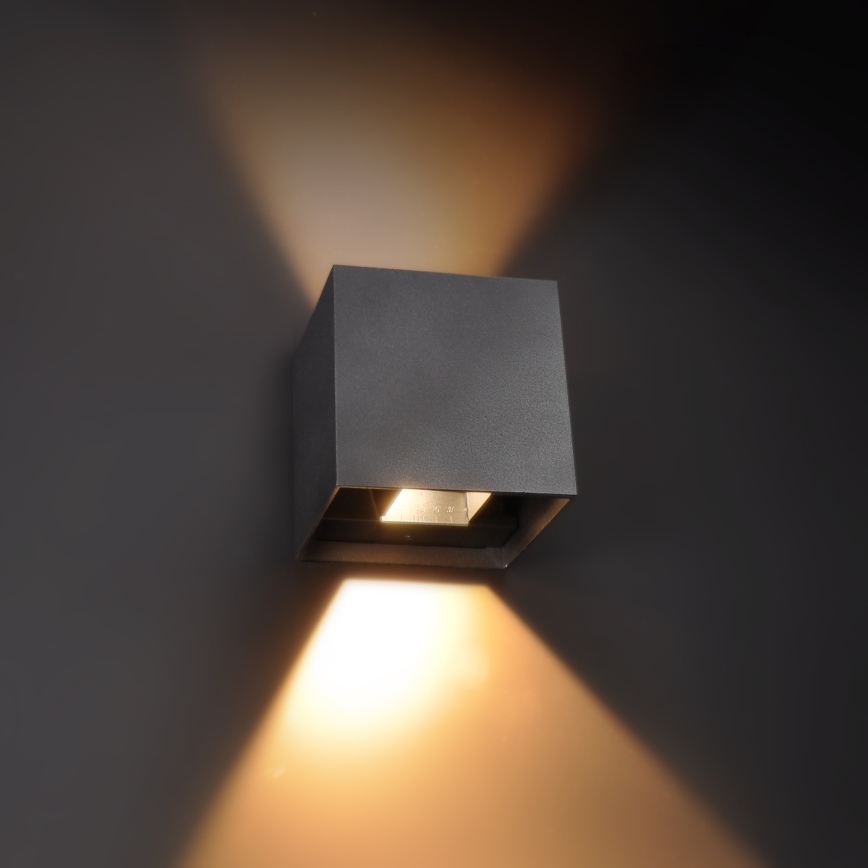 Brilagi - LED Spoljna zidna lampa CUBE LED/6W/230V IP54