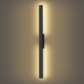 Brilagi - LED spoljna zidna lampa LUNA LED/24W/230V 3000K IP65 100 cm crna CRI 90