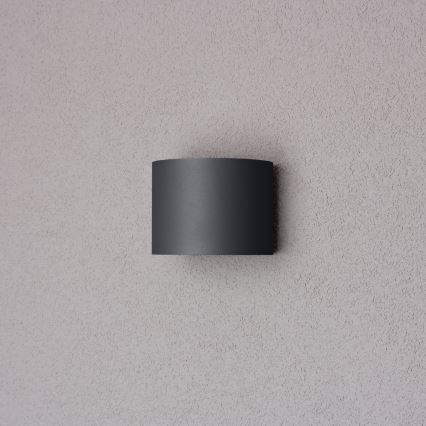 Brilagi - LED Spoljna zidna lampa RONDO LED/6W/230V Antracit IP54