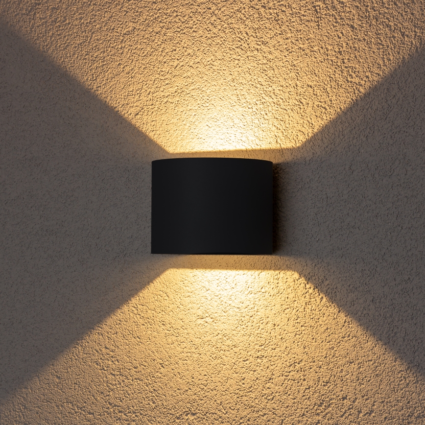 Brilagi - LED Spoljna zidna lampa RONDO LED/6W/230V Antracit IP54
