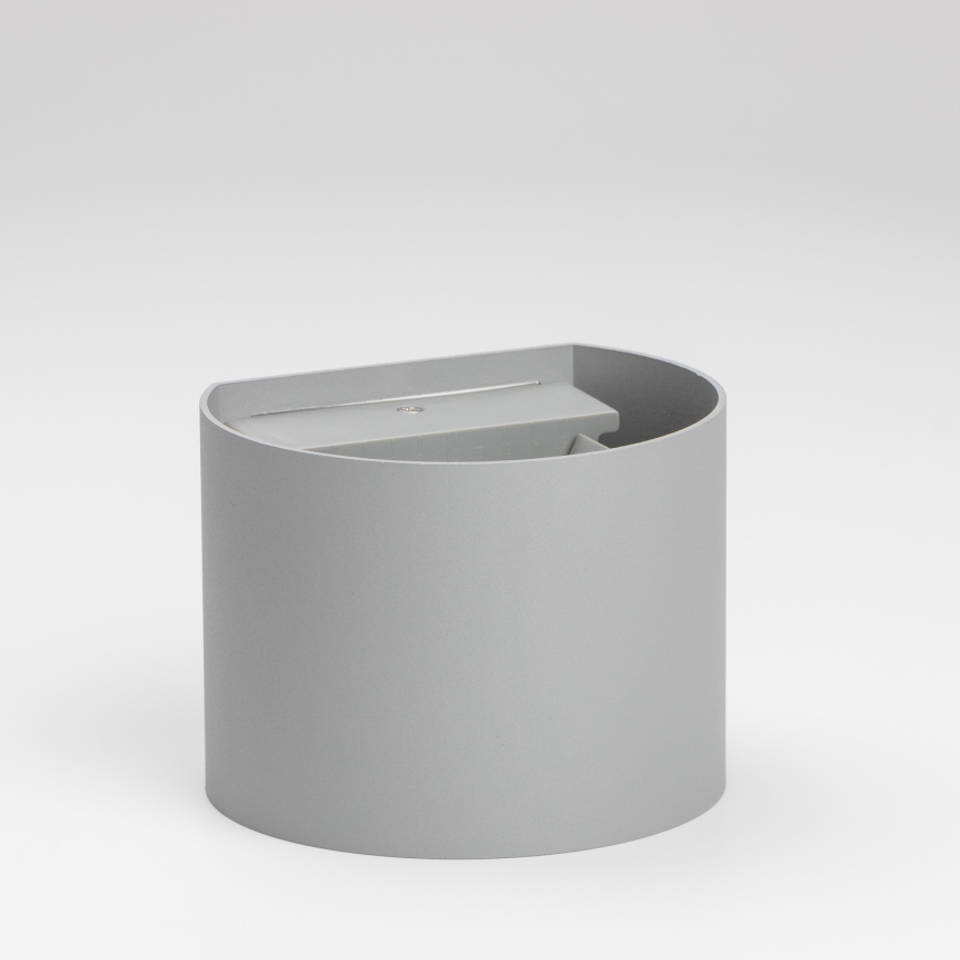 Brilagi - LED Spoljna zidna lampa RONDO LED/6W/230V sivo IP54