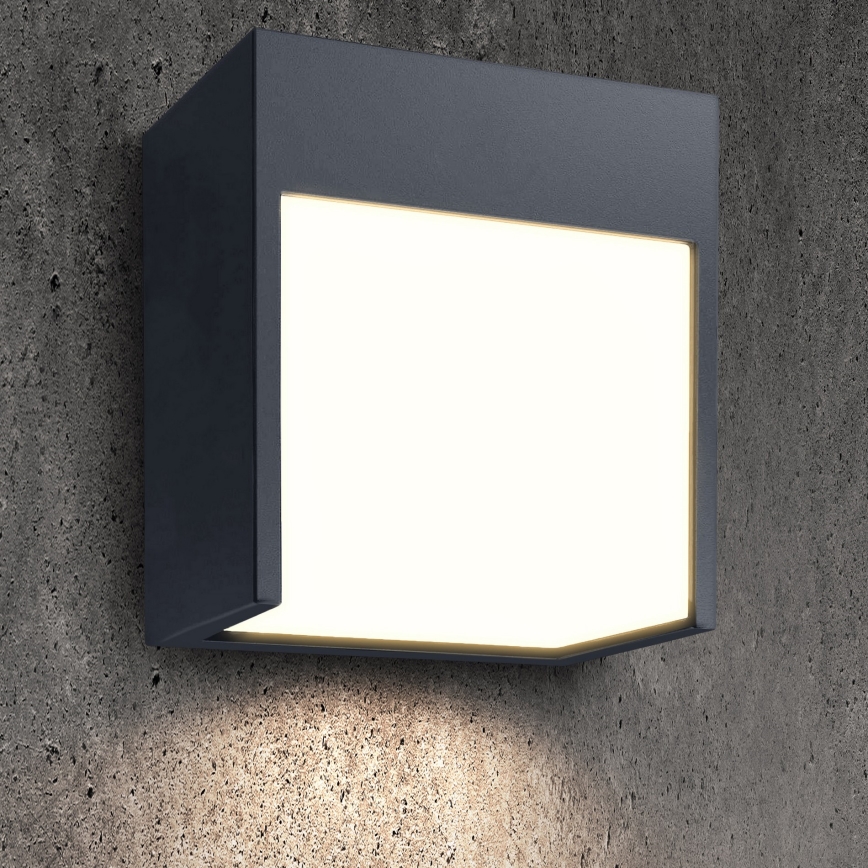 Brilagi - LED Spoljna zidna lampa TERNI LED/12W/230V Antracit IP44