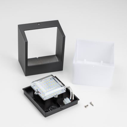 Brilagi - LED Spoljna zidna lampa TERNI LED/12W/230V crno IP44