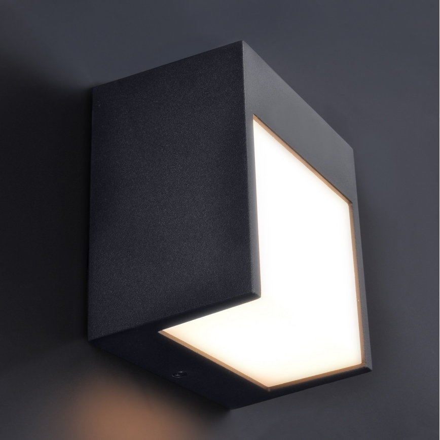 Brilagi - LED Spoljna zidna lampa TERNI LED/12W/230V crno IP44