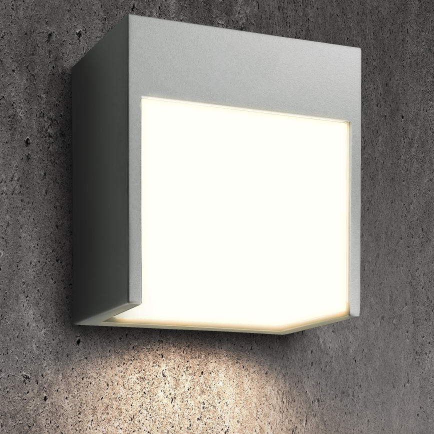 Brilagi - LED Spoljna zidna lampa TERNI LED/12W/230V sivo IP44